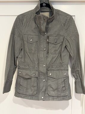 Banana Republic Light Olive Green Utility Jacket for Women